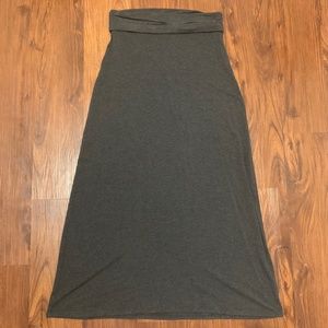 J. Crew // Maxi Skirt // Grey // XS